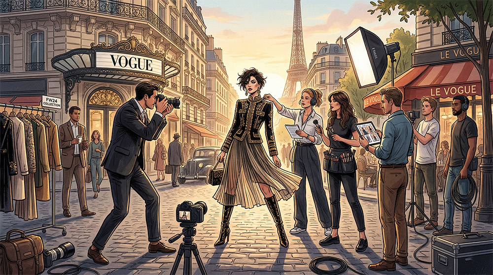 The Visual Language of Contemporary Fashion Editorial