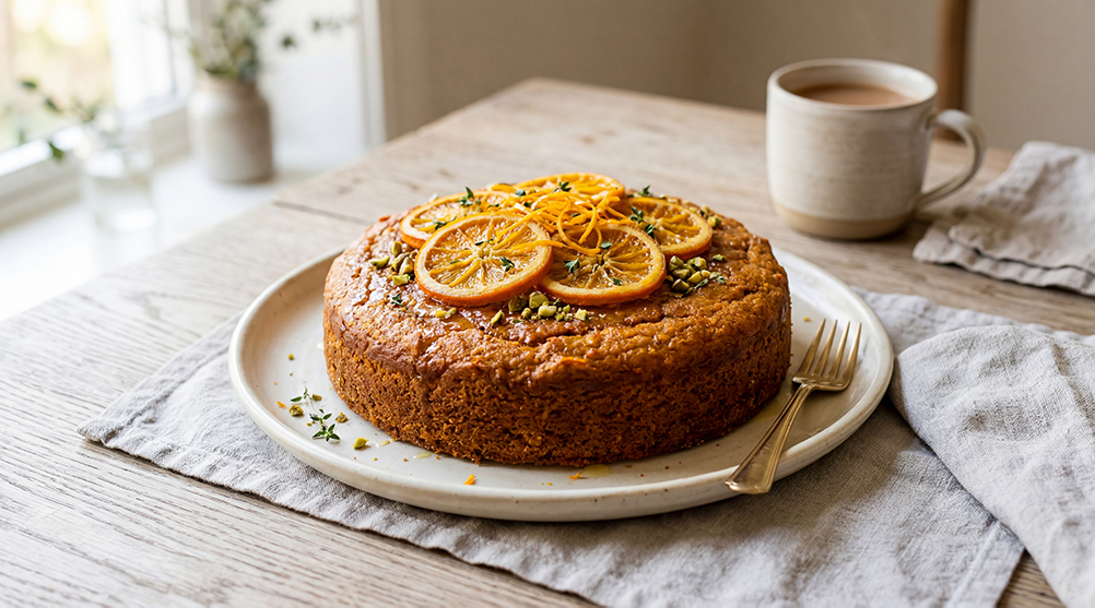 Flourless Whole Orange Cake