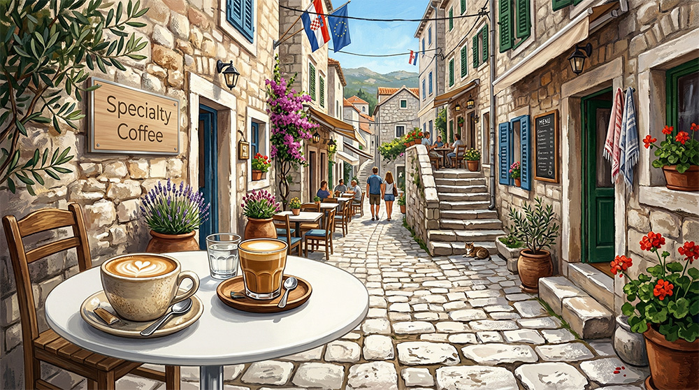 The Best Coffee Shop in the World Is on a Croatian Island