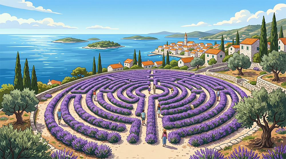 The Lavender Labyrinth: Seeking the Soul of Hvar Beyond the After-Party