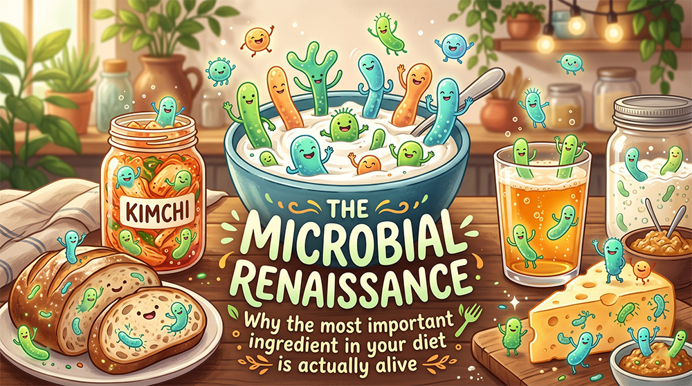 The Microbial Renaissance: Why the Most Important Ingredient in Your Diet is Actually Alive